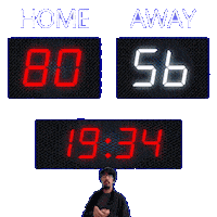 56 Away Sticker