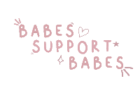 Babe Supporting Sticker by Andie