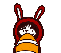 Bunny What Sticker