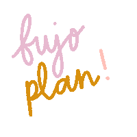 Plan Planning Sticker