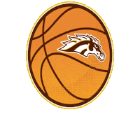 Michigan Basketball Broncos Sticker by WMU Alumni