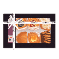 ONYAthanks croissant pastries escargot danishes Sticker