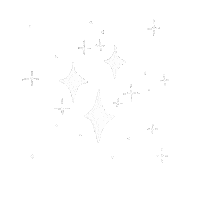 claucuc stars white stars claucuc Sticker
