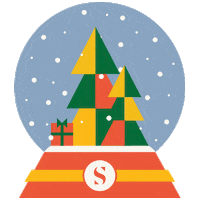 Snow Snowglobe Sticker by Signal Theory