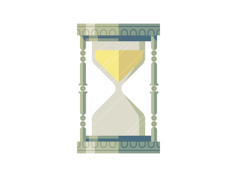 illustration hourglass GIF