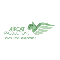 AircatProductions drone audiovisual productions multimedia Sticker