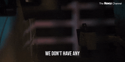 We Don't Have Any Scheduled Deliveries