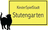 Cat Sticker by Kinderspielstadt Stutengarten