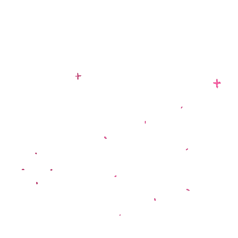 Pink Star Sticker by haenaillust