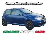 Fiatpunto Sticker by Grande Punto Club Italia
