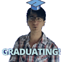 Graduating Graduation Day Sticker