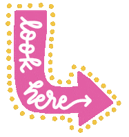 Look Here Sticker