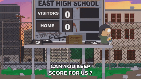 kid scoreboard GIF by South Park 