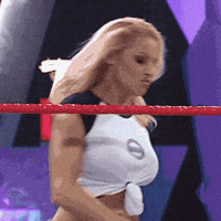 Air Canada Punch GIF by Trish Stratus