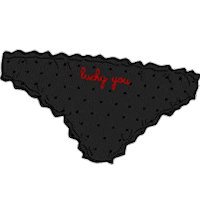 shh_milano secret shh underwear slip Sticker