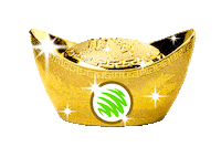 money gold Sticker