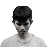 Ghost Brian Sticker by STR Network
