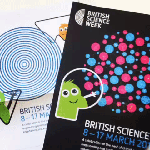 sticker monster GIF by British Science Association