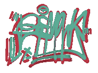 Street Art Sticker