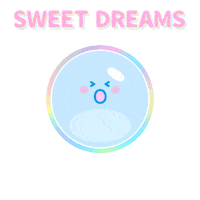 Sleepy Good Night Sticker