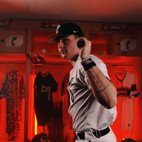 College Baseball Uc GIF by Cincinnati Bearcats