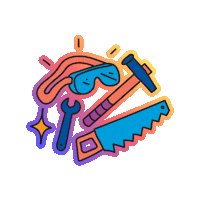 Tools Ukraine Sticker by postmen