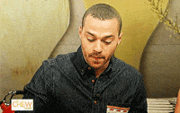 jesse williams eating GIF