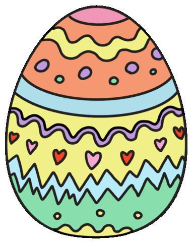 Happy Easter Eggs Sticker for iOS & Android | GIPHY