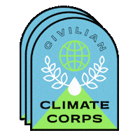 Be Bold Climate Change Sticker by Creative Courage