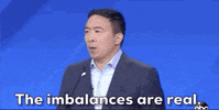 Democratic Debate The Imbalances Are Real GIF by GIPHY News