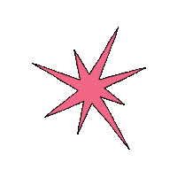 Star Sparkling Sticker by SHINSEGAE