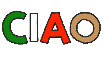 Italian Hello Sticker by PickyWops