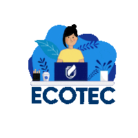 University Working Sticker by ECOTEC Alumni