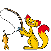 Cat Fish Sticker by Josera Ukraine