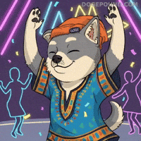 Happy Lets Go GIF by Doge Pound