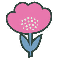 Flower Fleur Sticker by minilabo