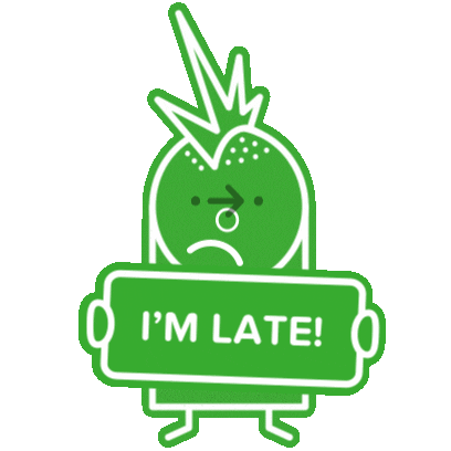 Citymapper sorry late imlate citymapper Sticker