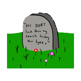 tombstone cemetery STICKER by imoji
