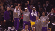 Lets Go Reaction GIF by NBA