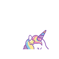 Unicorns Sticker by Onix Pink Shop