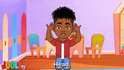 Head Shoulders Knees And Toes GIF by JOOLS TV