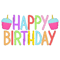 Happy Birthday Sticker