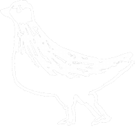 LIRGE bird mountain hiking 登山 Sticker