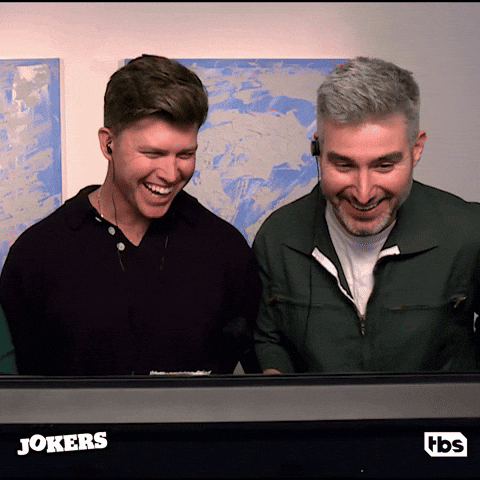 GIF by TBS Impractical Jokers