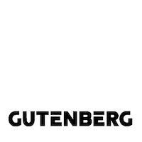 fundaciongutenberg grafica diseno grafico cmyk gutenberg Sticker