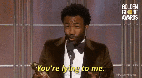 Donald Glover Liar GIF by Golden Globes