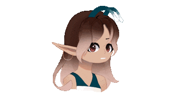 aaunii angry chibi gacha auni Sticker
