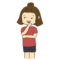 Girl Cartoon Sticker