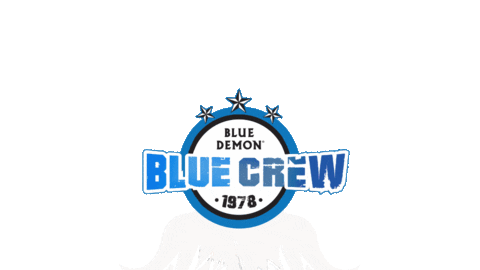Blue Crew Sticker by Blue Demon Welding
