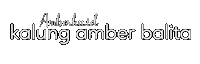 Kalungamber Sticker by Amberku